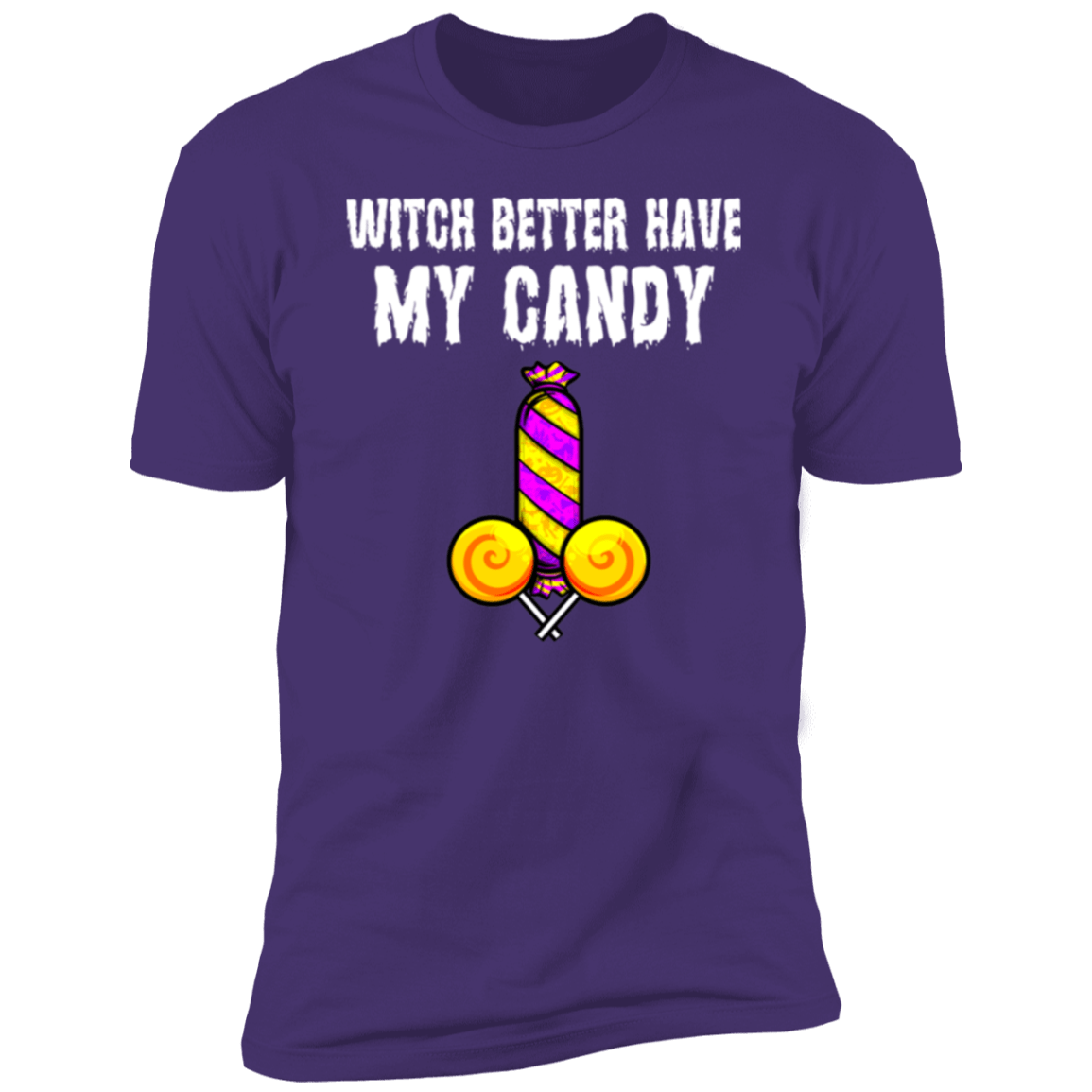 Witch Better Have My Candy | Purple Deluxe Unisex Tee