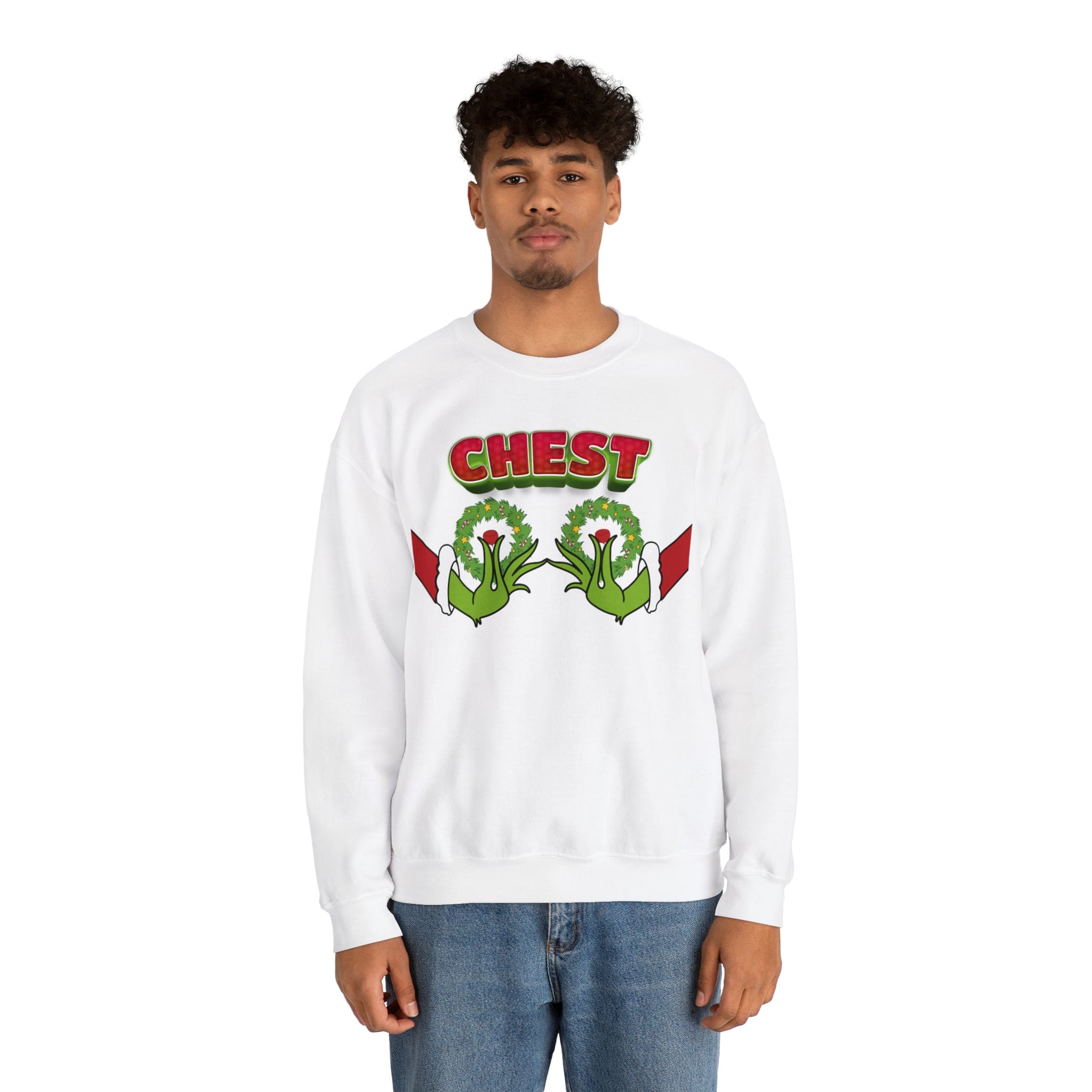 Chest Unisex Heavy Blend™ Crewneck Sweatshirt