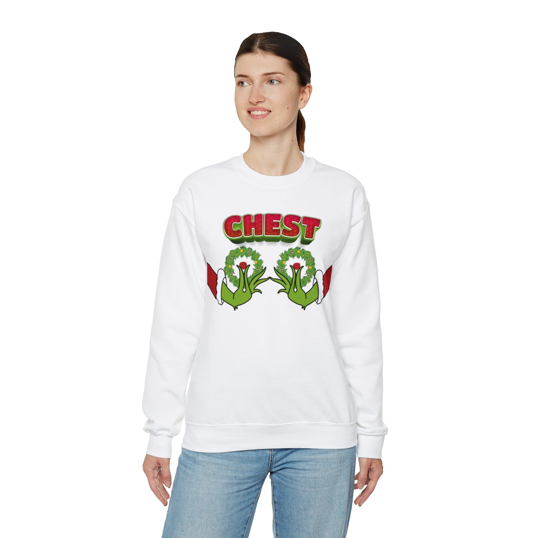 Chest Unisex Heavy Blend™ Crewneck Sweatshirt