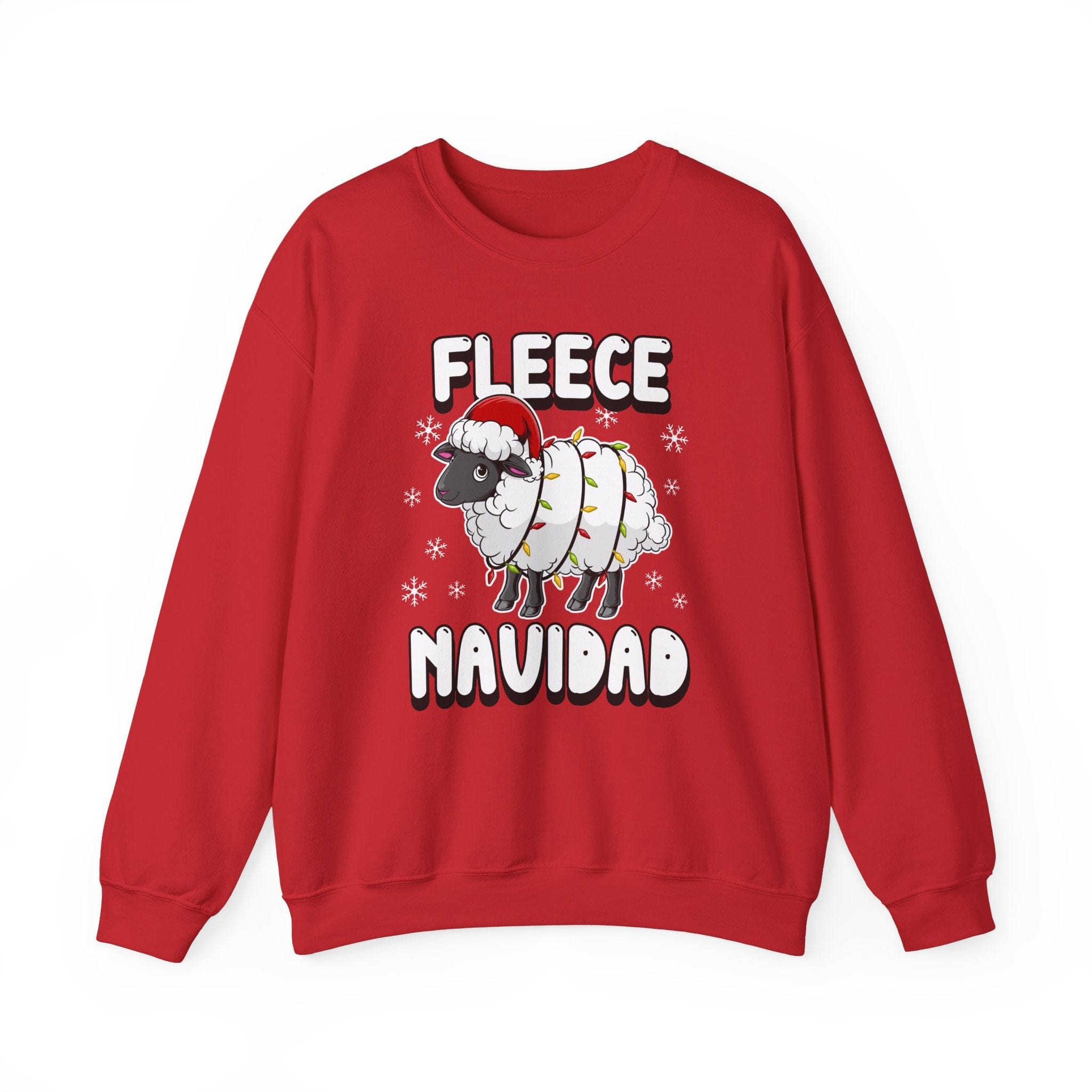 Fleece Navidad Unisex Heavy Blend™ Crewneck Sweatshirt