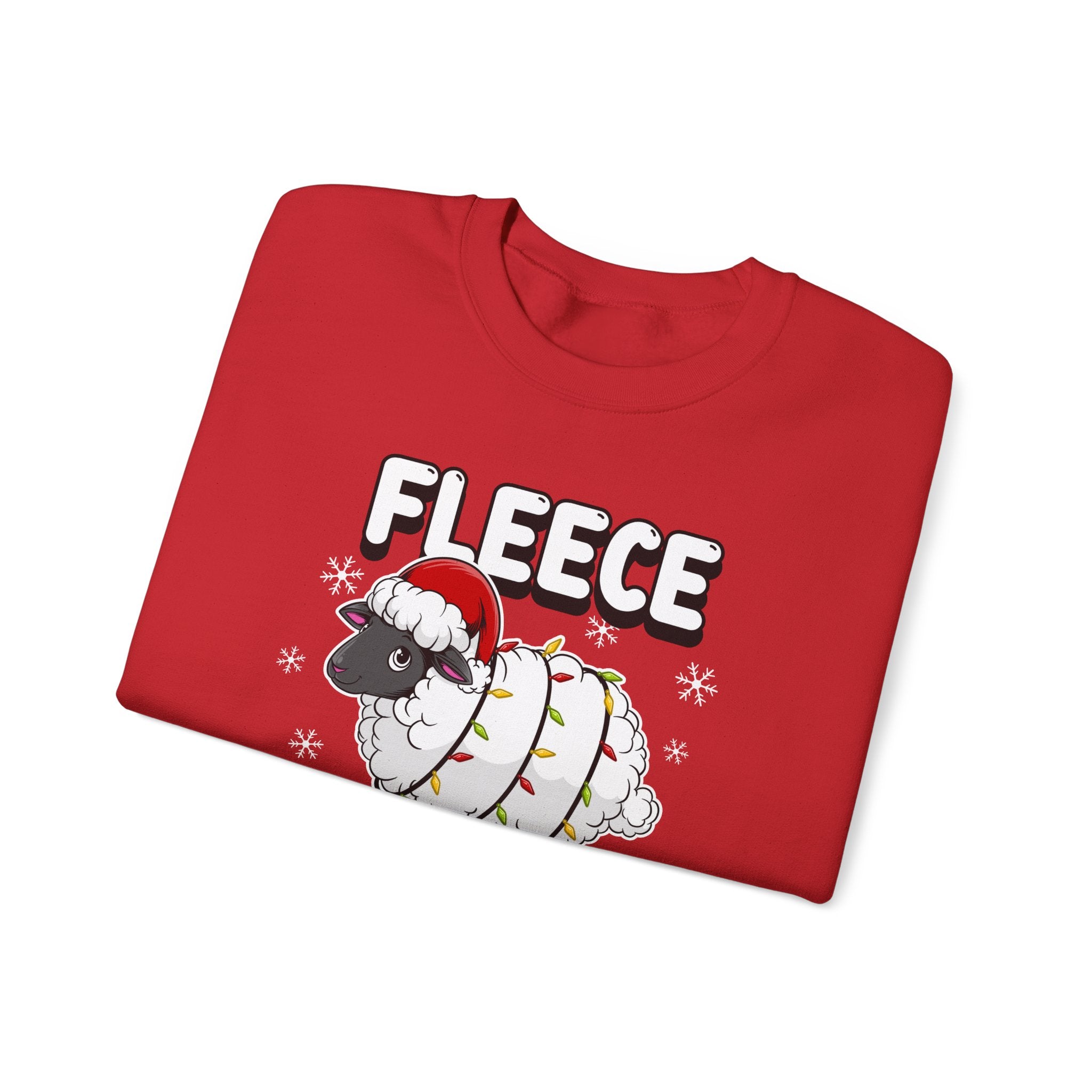 Fleece Navidad Unisex Heavy Blend™ Crewneck Sweatshirt