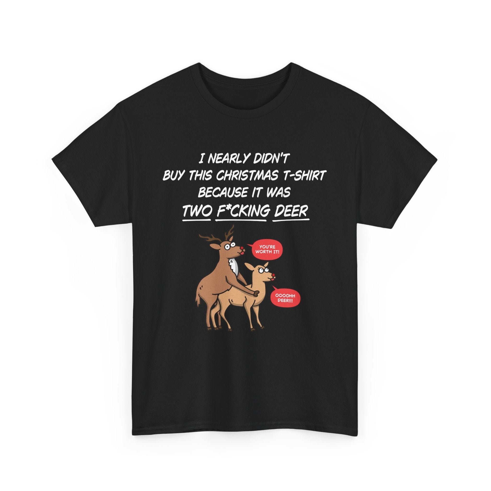 Humorous Holiday Deer T-Shirt