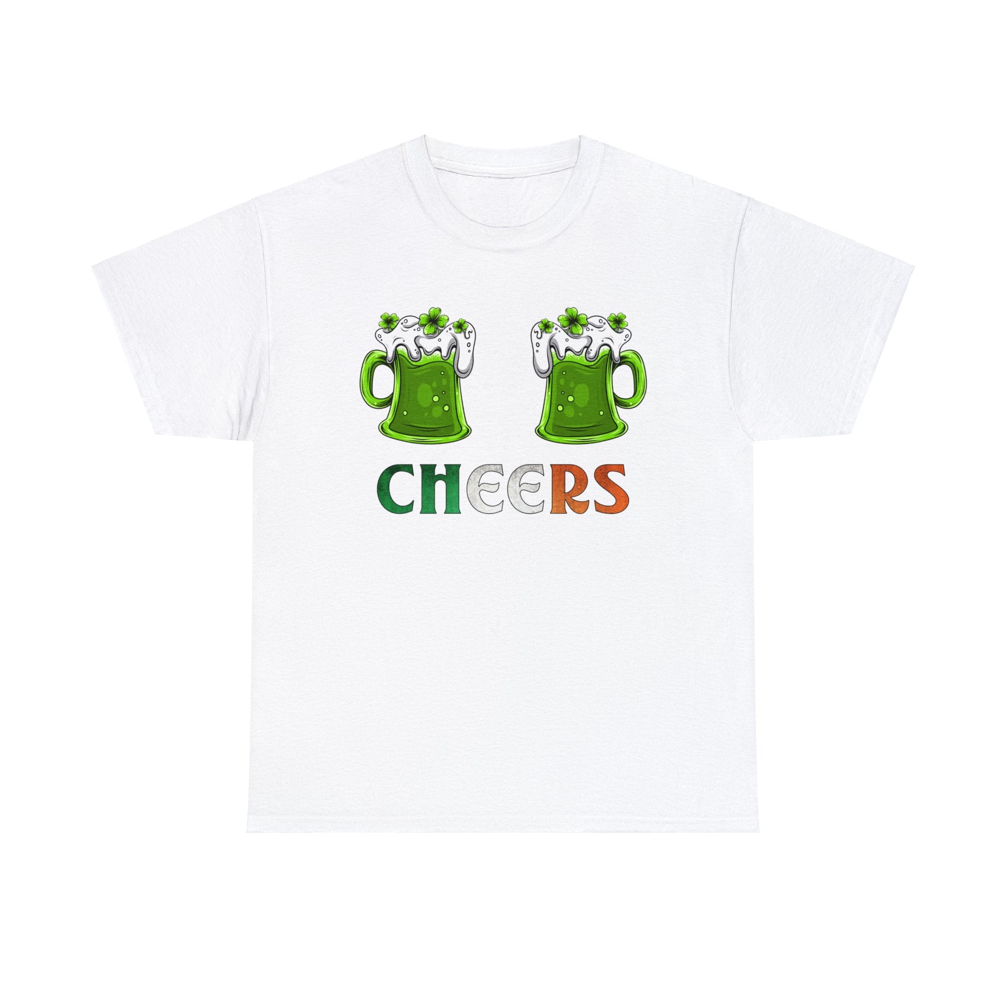 I Love Your Jugs & Cheers White Tees Bundle