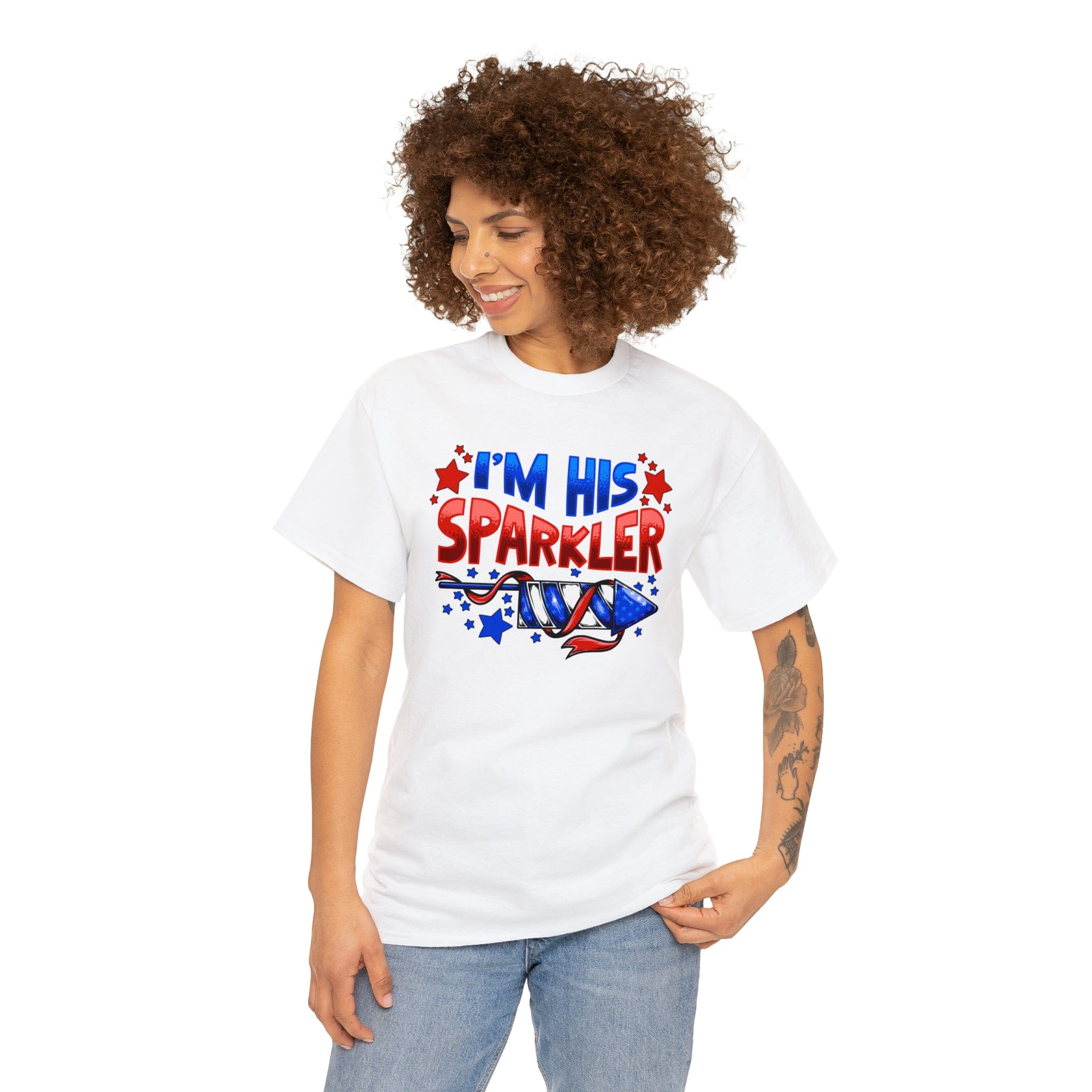 I'm His Sparkler Classic Unisex Tee