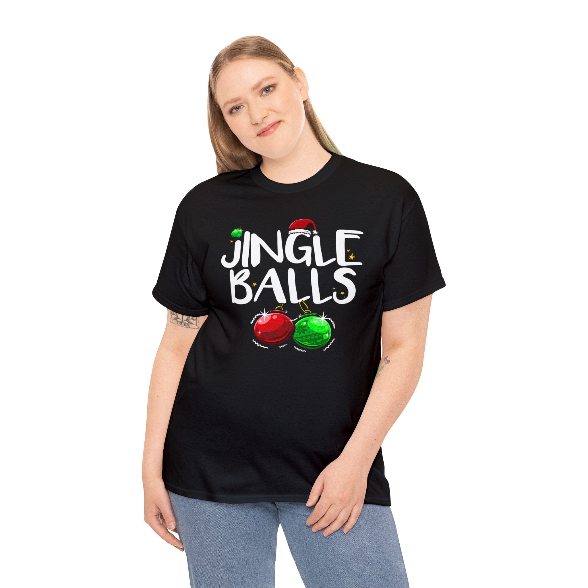 Jingle Balls | Deluxe Black Tee