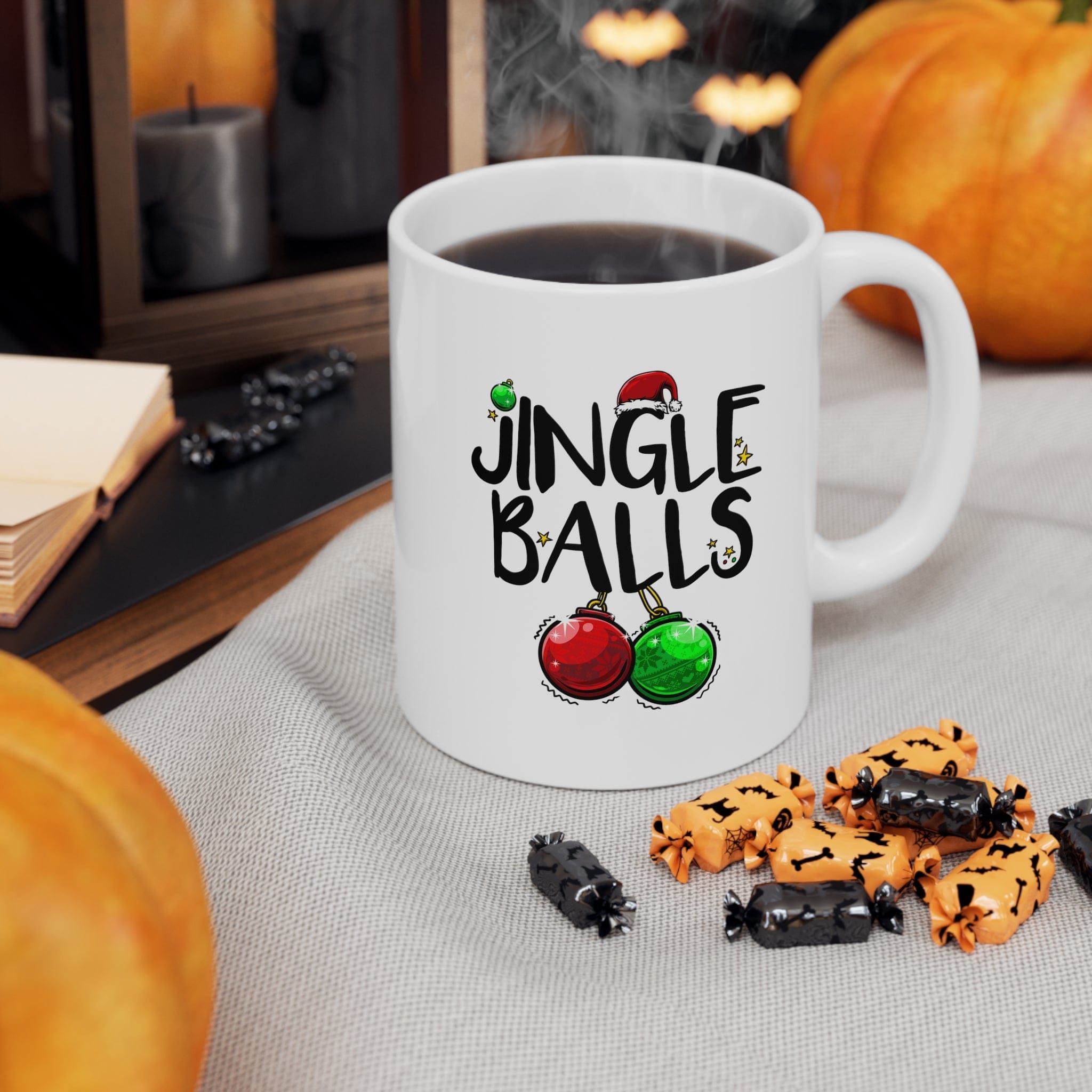 Jingle Balls Christmas Mug 11oz