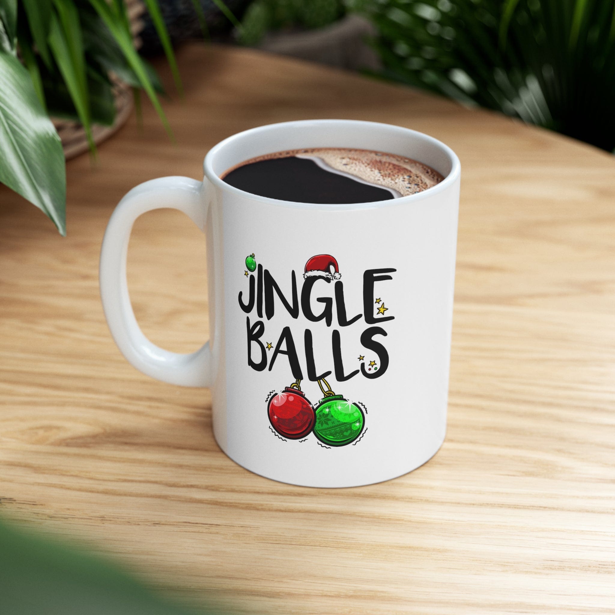 Jingle Balls Christmas Mug 11oz