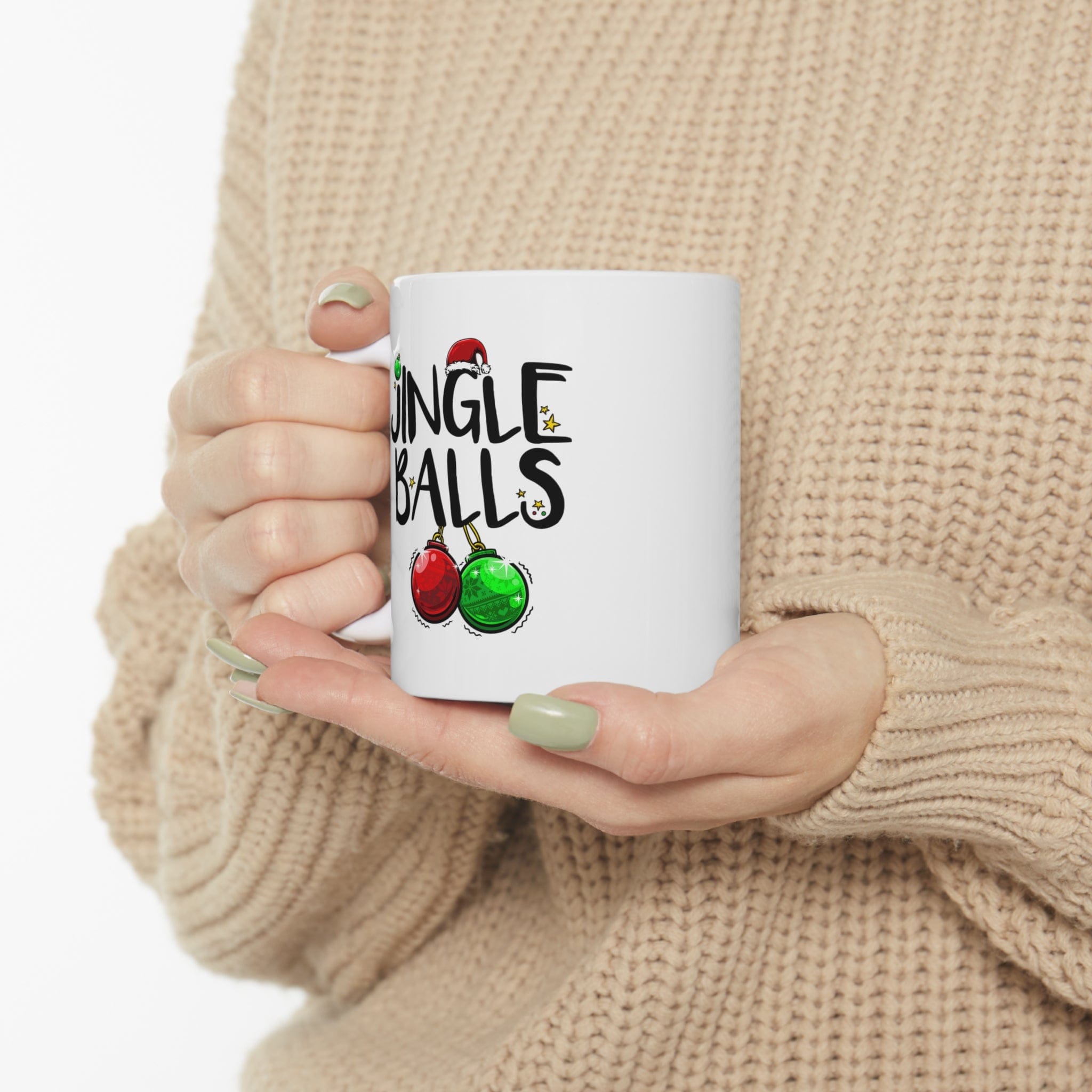 Jingle Balls Christmas Mug 11oz