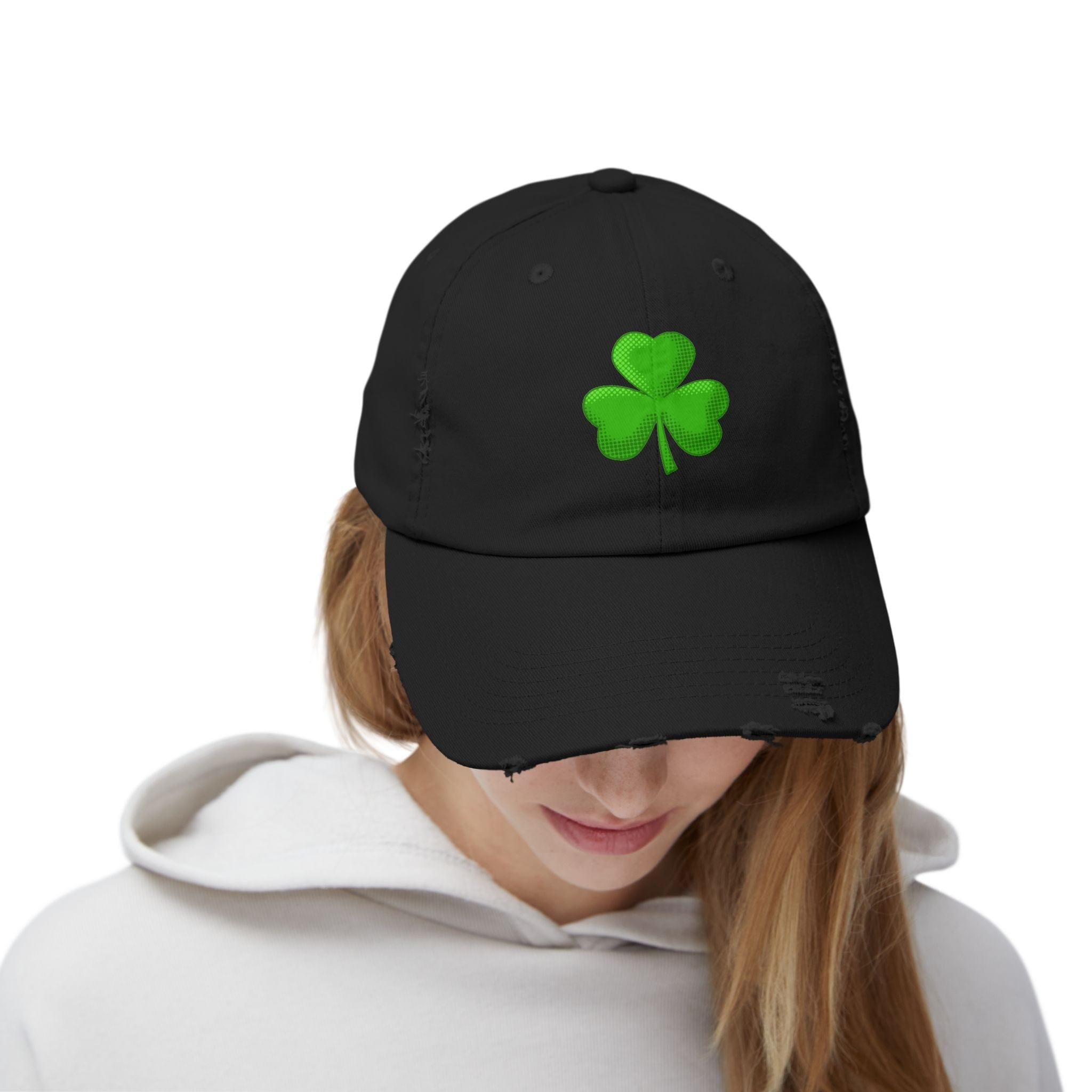 Luck of the Irish Cap Unisex Distressed Cap