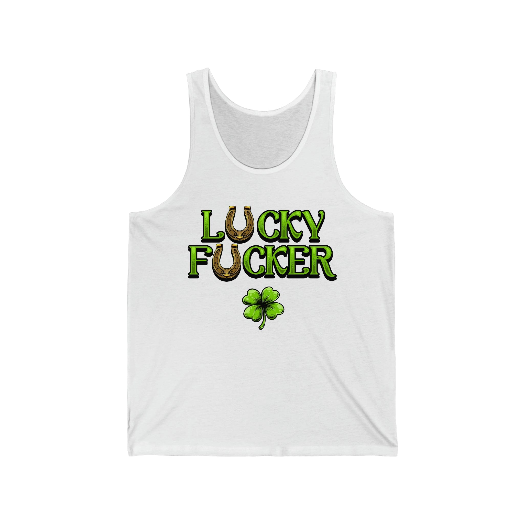 Lucky F Unisex Jersey Tank