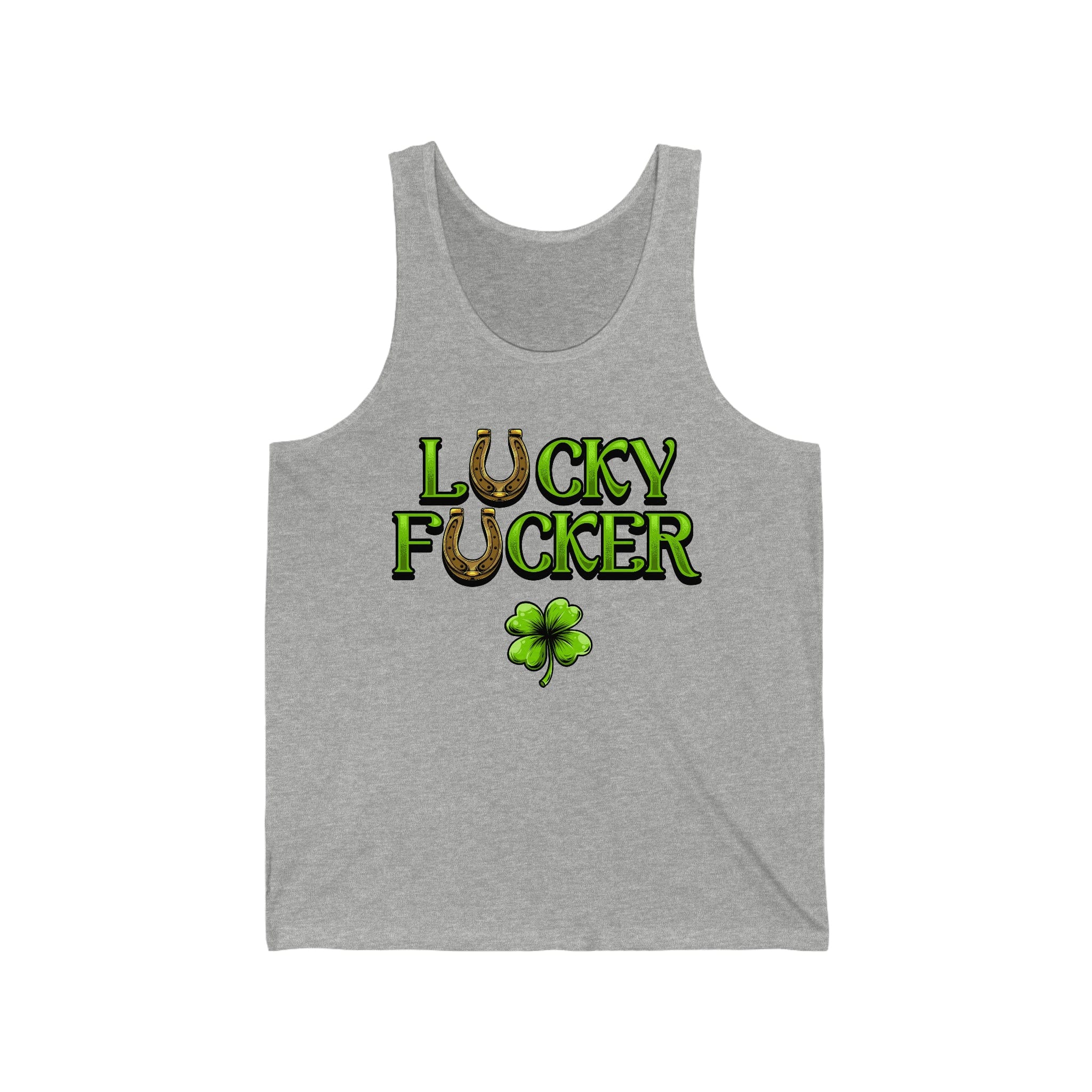 Lucky F Unisex Jersey Tank