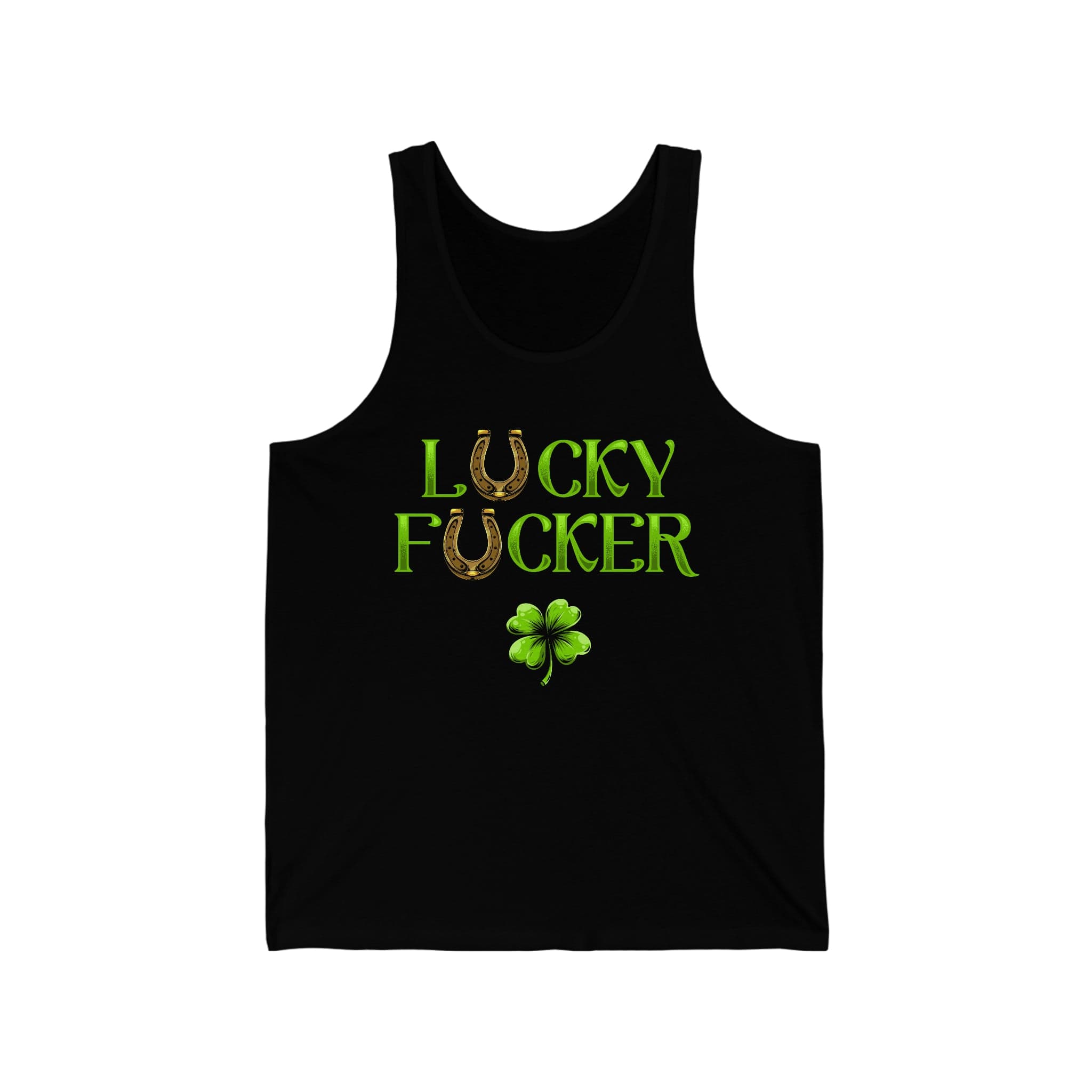 Lucky F Unisex Jersey Tank