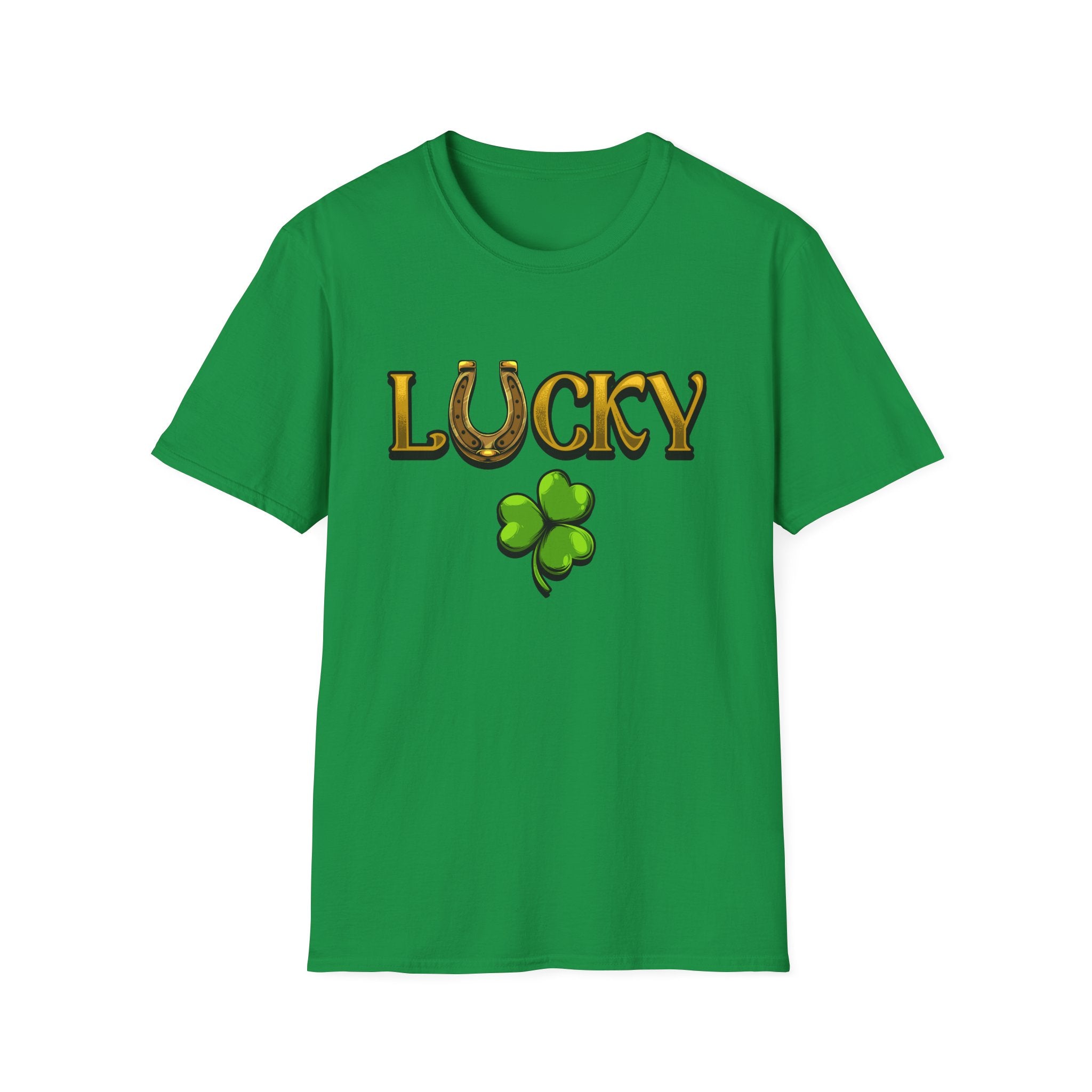 Lucky: Irish Green St. Patrick’s Day Tee (Unisex)