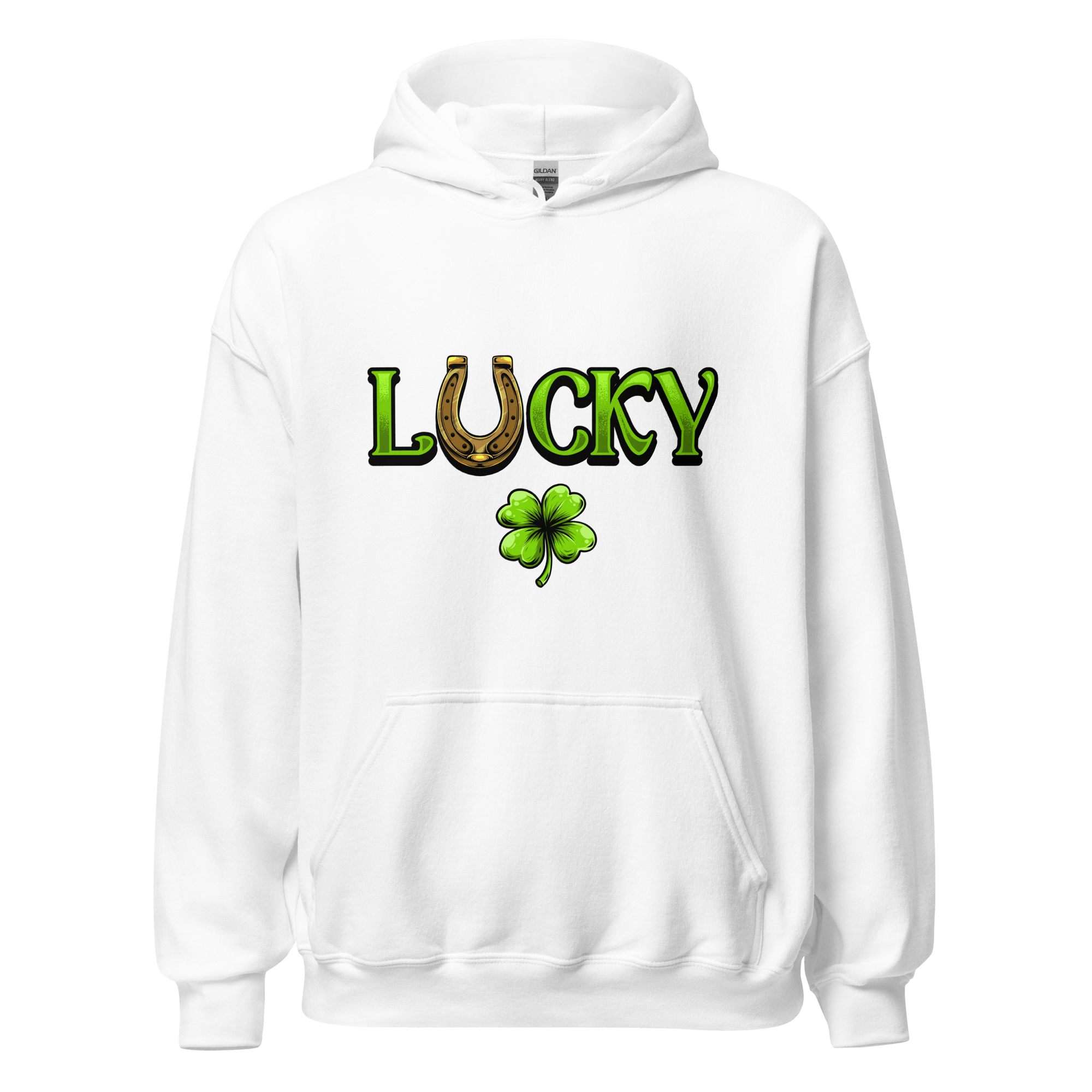 Lucky & Lucky F*ucker St Patricks day Drinking Hoodies