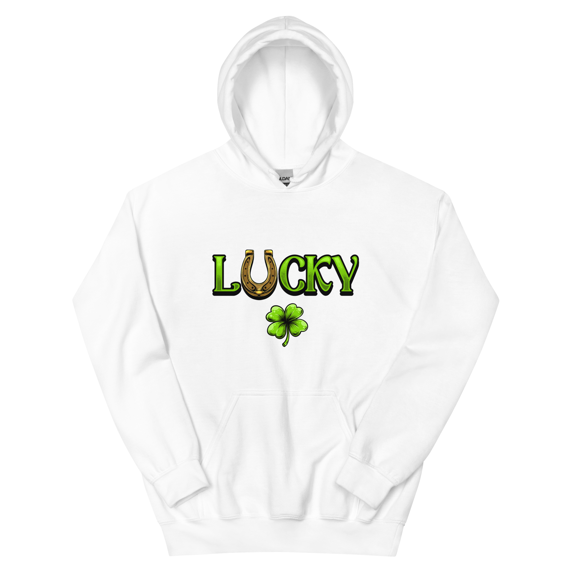 Lucky & Lucky F*ucker St Patricks day Drinking Hoodies