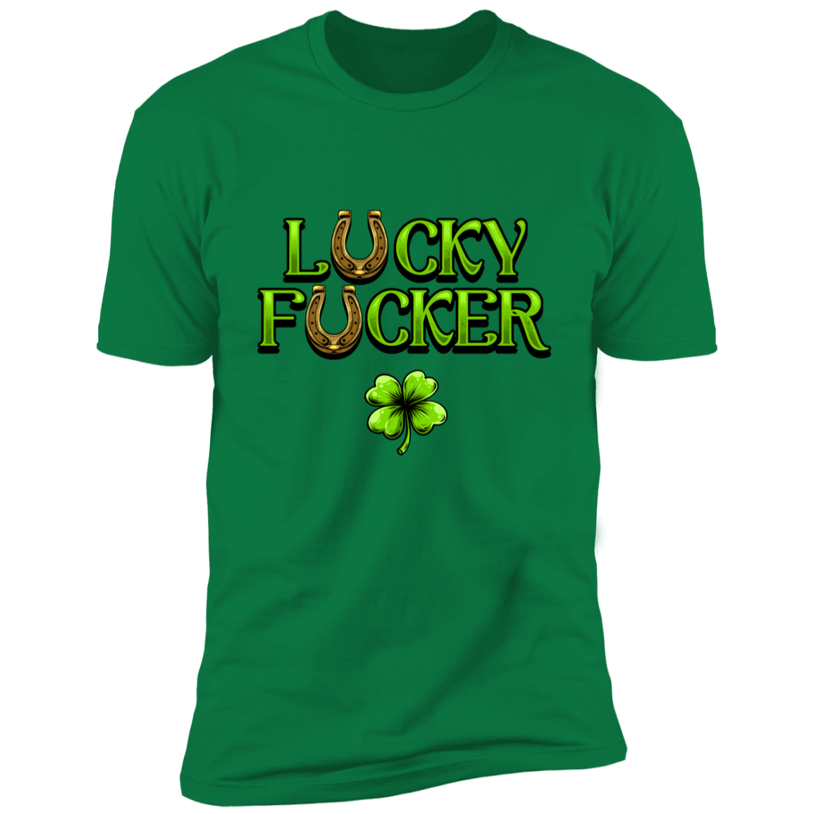 Lucky & Lucky F*ucker St Patricks day Drinking Shirts