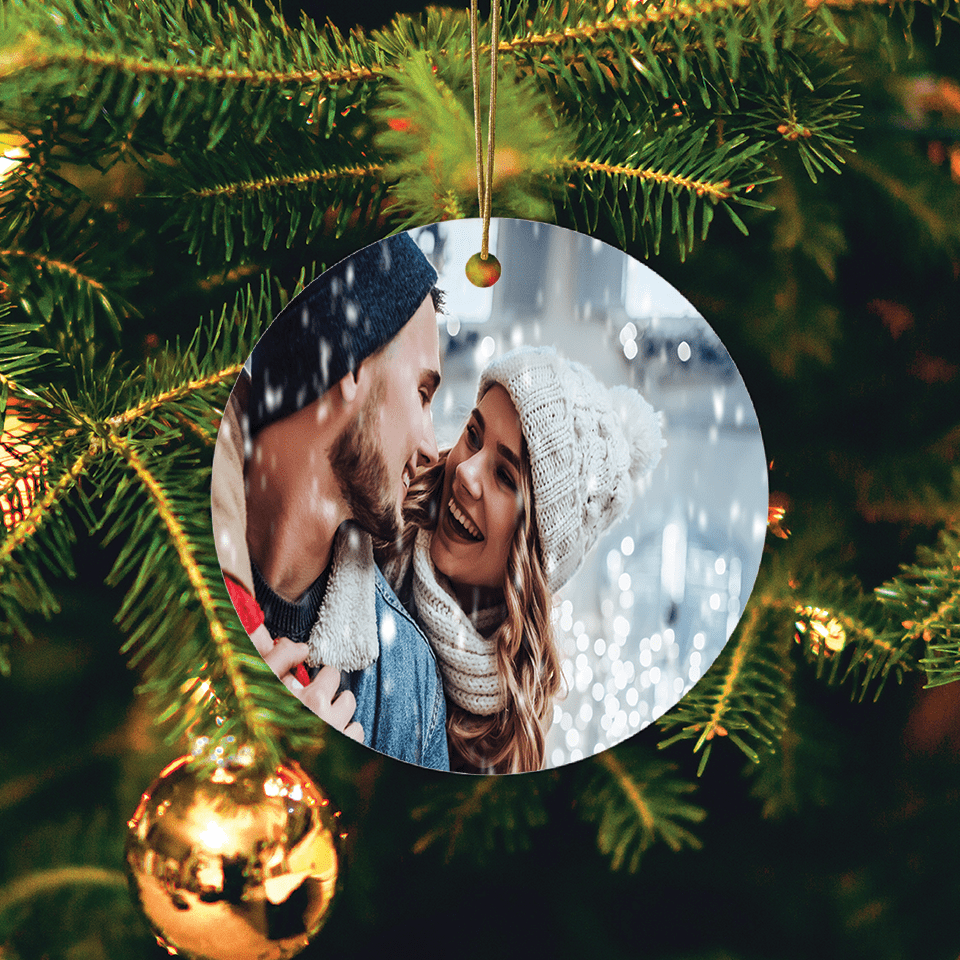 Personalized Christmas Photo Ornament