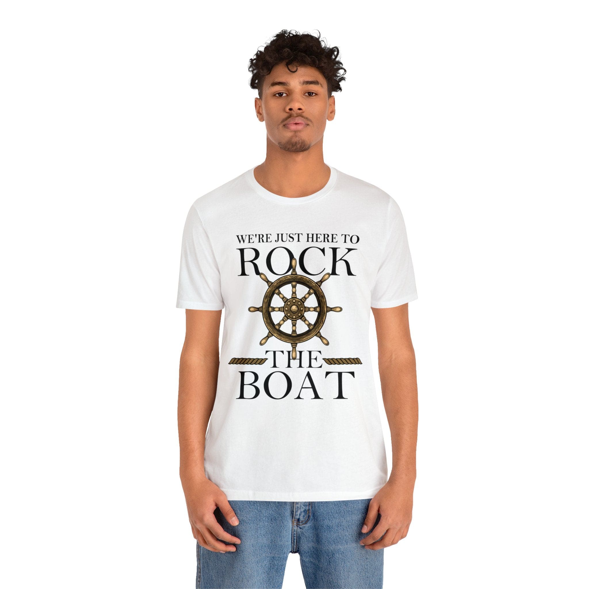 Rock The Boat Deluxe Unisex Jersey Short Sleeve Tee