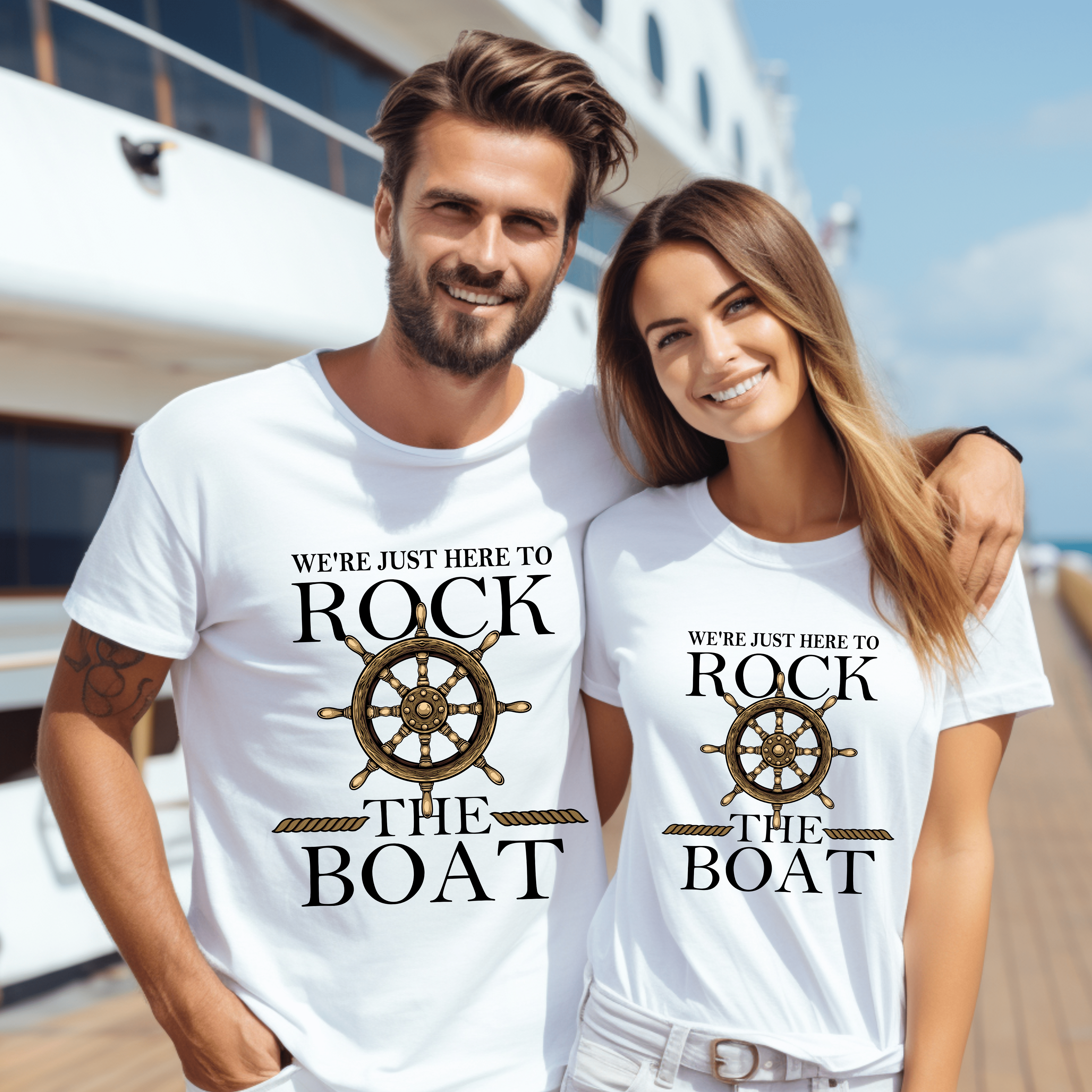 Rock The Boat Deluxe Unisex Jersey Short Sleeve Tee