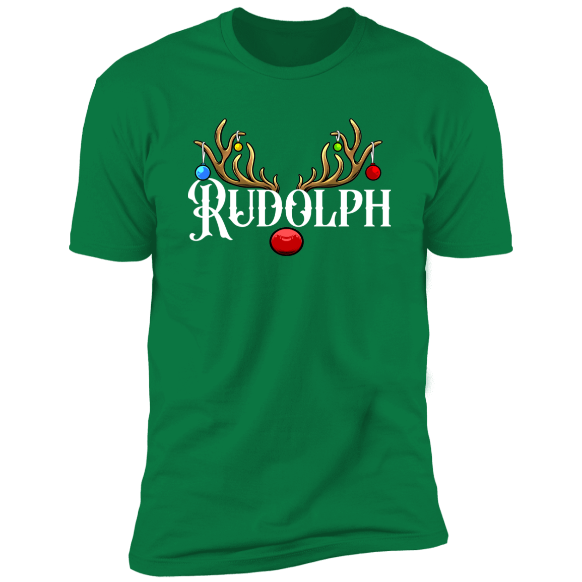 Rudolph | Red Deluxe Tee