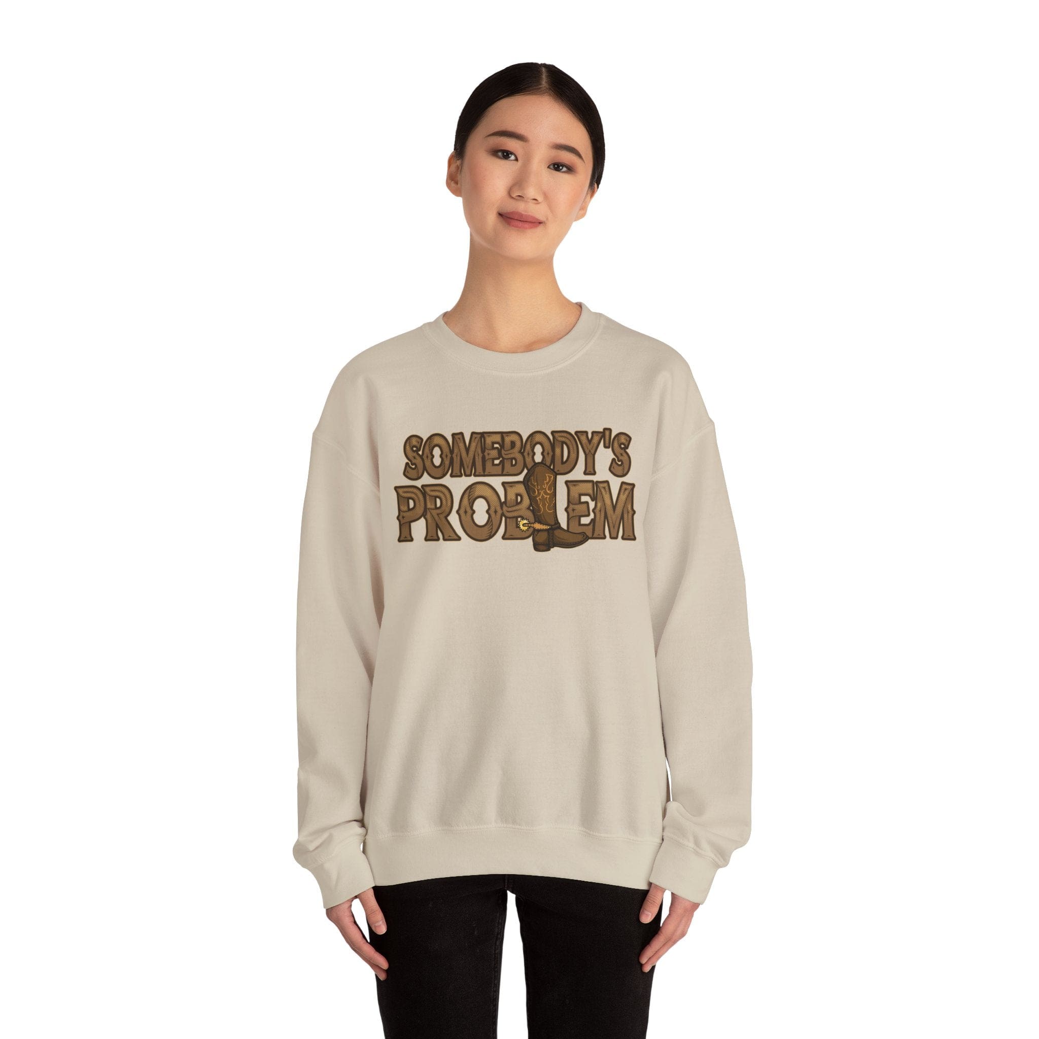 Somebody's Problem Unisex Heavy Blend™ Crewneck Sweatshirt