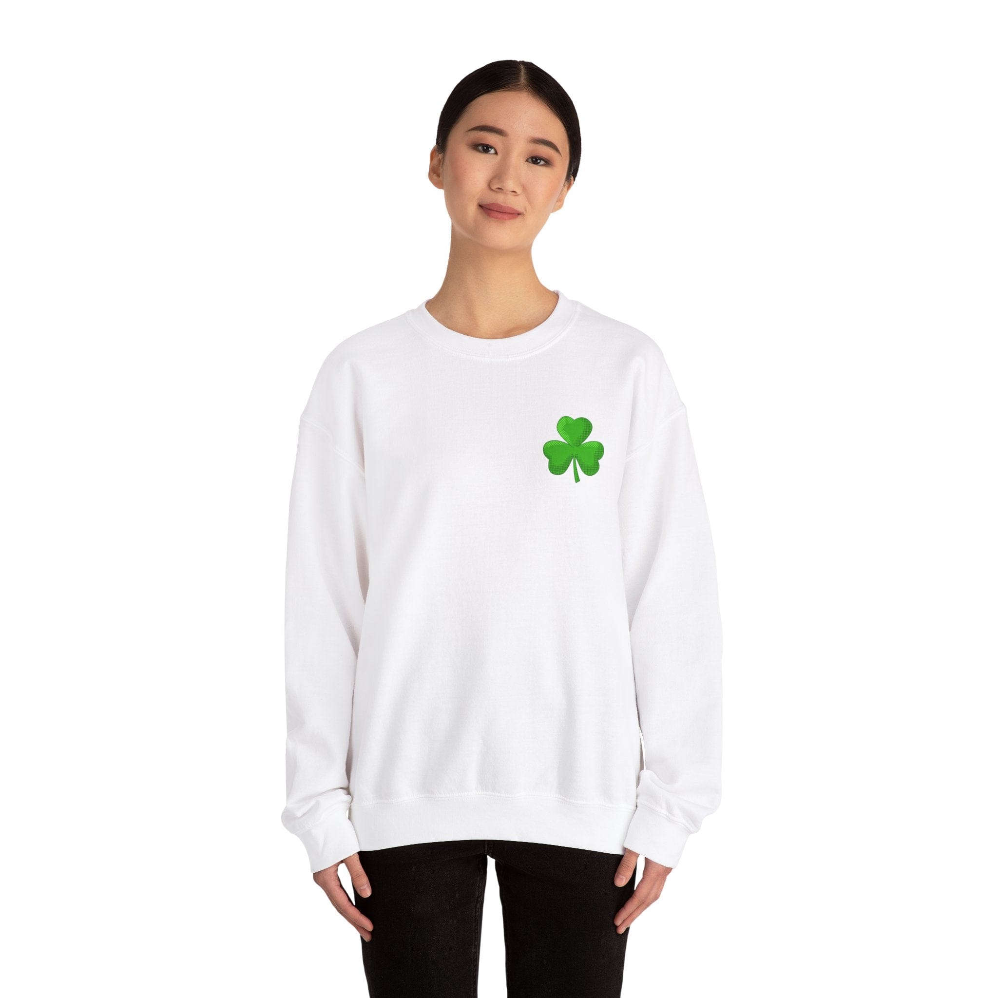 St. Patrick’s Day Shamrock Sweatshirt Set—Perfect for Two!