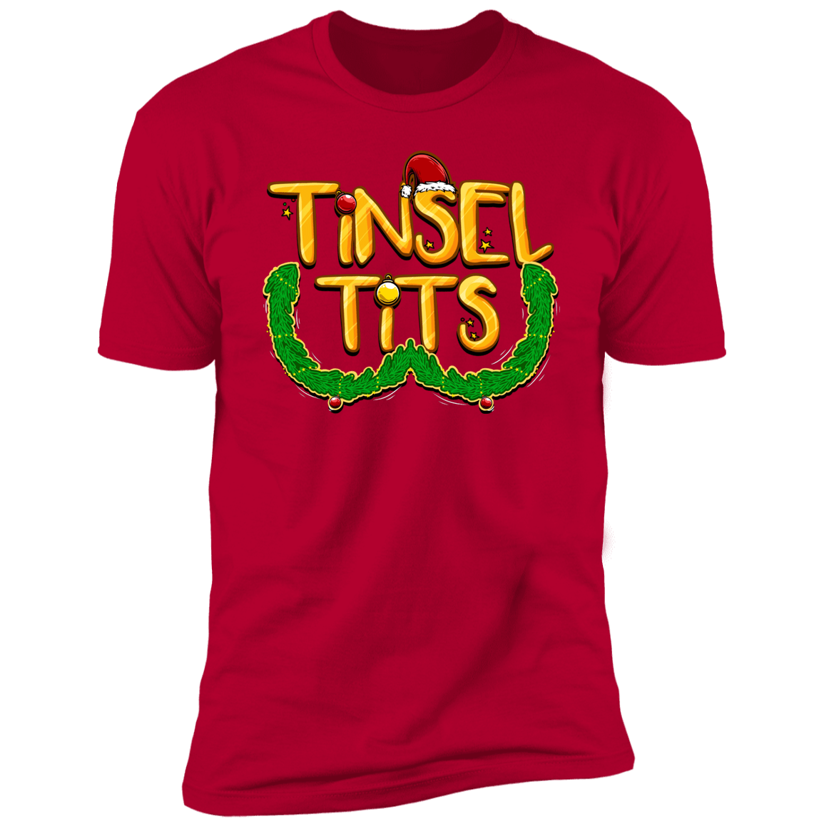 Tinsel tits & Jingle Balls Couples Christmas Tees