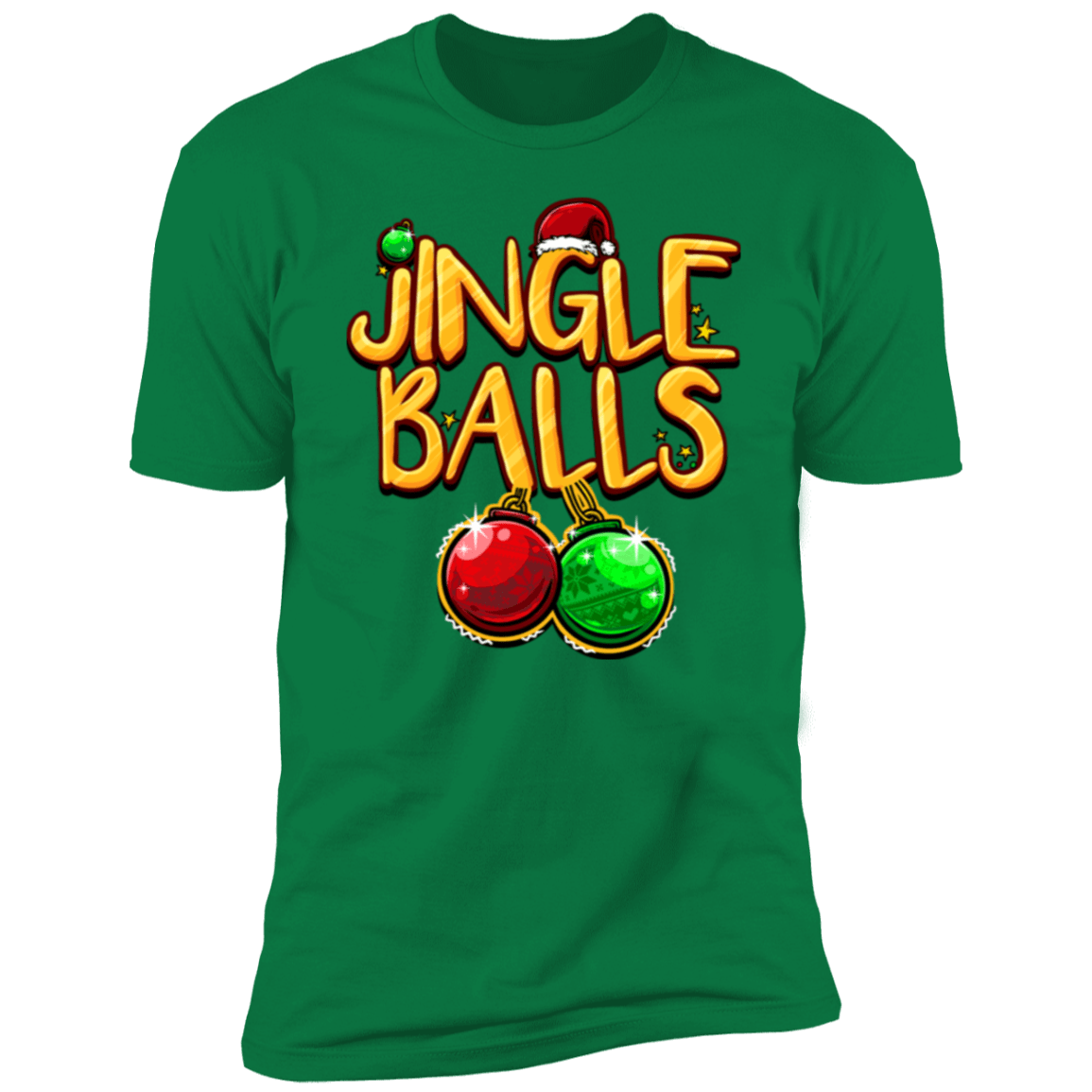 Tinsel tits & Jingle Balls Couples Christmas Tees